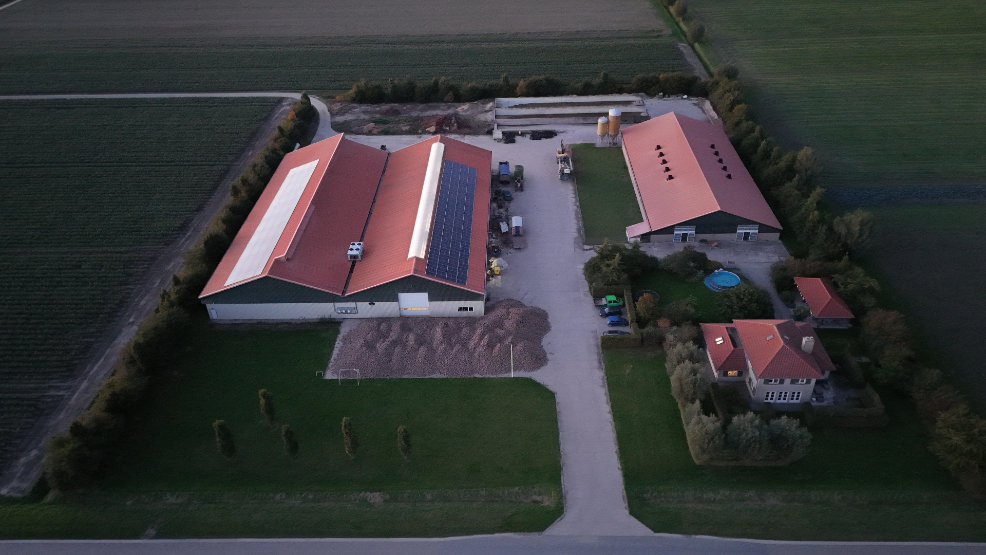 Moderne bewaring en koelopslag